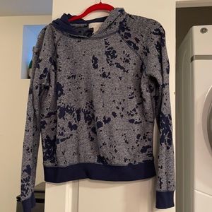 Forever 21 medium blue camouflage hoodie